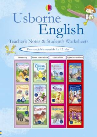 Usborne English Learners Teachers Notes and Worksheets - Blue by Various