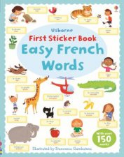 First Sticker Book  Easy Words French