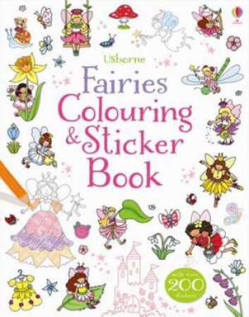 Fairies Colouring and Sticker Book by Jessica Greenwell