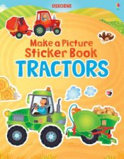 Make a Picture Sticker Book Tractor