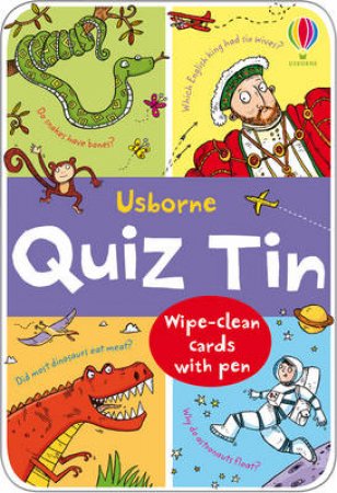 Tin Quiz Cards by Simon Tudhope