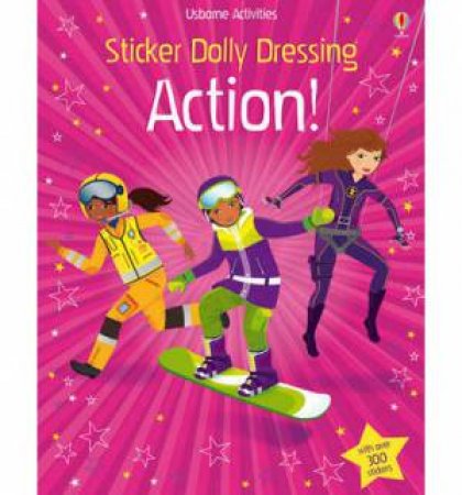 Sticker Dolly Dressing Action by Fiona Watt