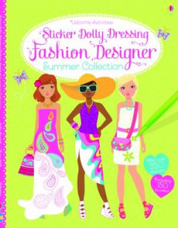 Sticker Dolly Dressing Fashion Designer Summer Collection by Fiona Watt