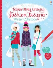 Sticker Dolly Dressing Fashion Designer Winter Collection