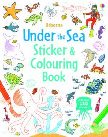 Under the Sea Sticker and Colouring Book by Jessica Greenwell