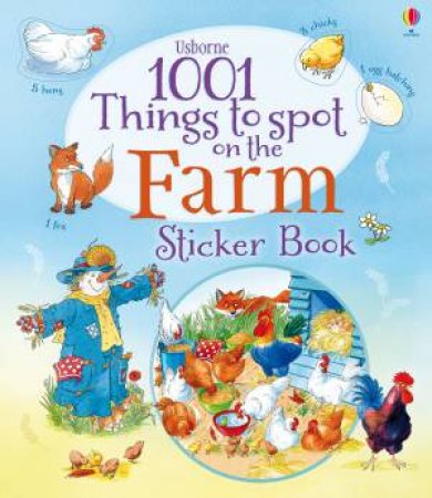 1001 Things to Spot on the Farm Sticker Book by Gillian Doherty