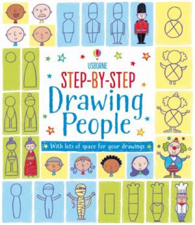 Step-by-Step Drawing Book: People by Various