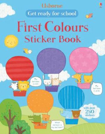 Usborne First Colours Sticker Book by Simon Tudhope