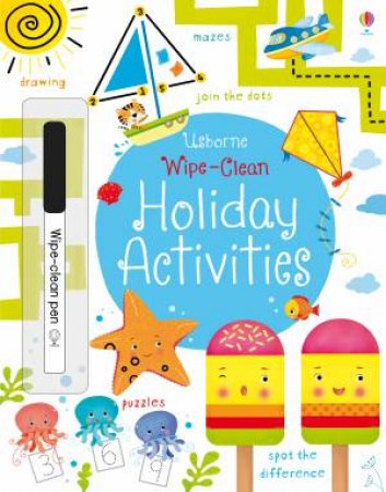 Wipe-Clean Holiday Activities by Kirsteen Robson