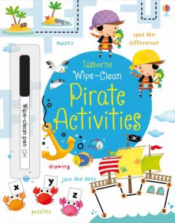 Wipe-Clean Pirate Activities by Kirsteen Robson