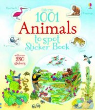 1001 Animals to Spot Sticker Book