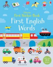 Usborne First Sticker Book First English Words