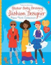 Sticker Dolly Dressing Fashion Designer New York Collection