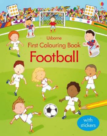 First Colouring Book: Football by Sam Taplin