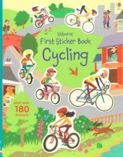 Usborne First Sticker Book  Cycling