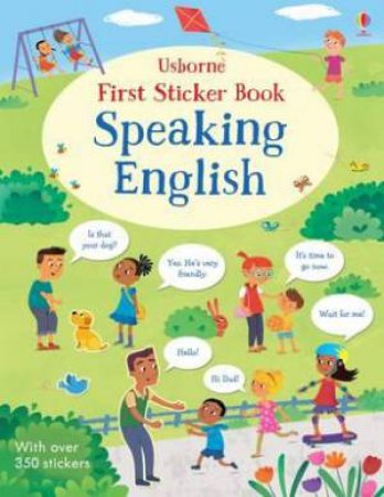 First Sticker Book: Speaking English by Mairi MacKinnon