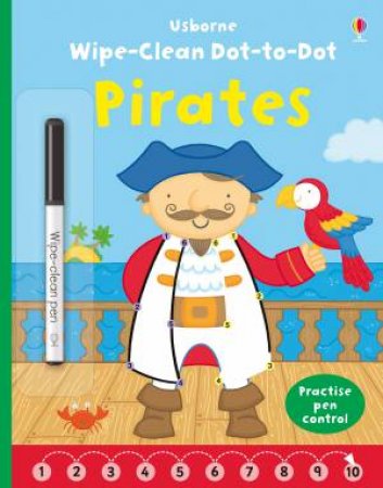 Wipe-clean Dot-to-dot Pirates by Felicity Brooks & Katrina Fearn