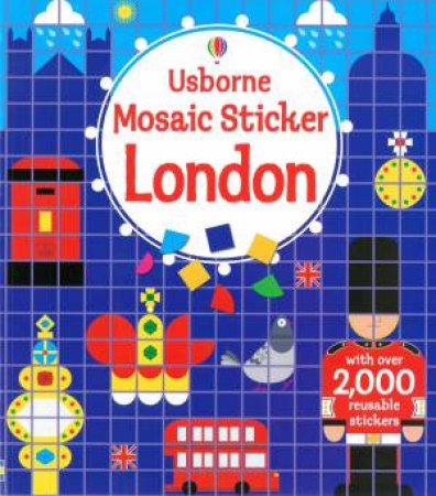 Mosaic Sticker London by Kirsteen Robson