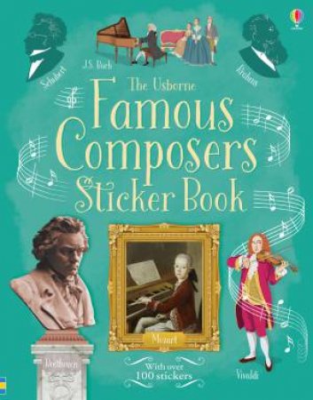 Famous Composers Sticker Book by Anthony Marks & Galia Bernstein