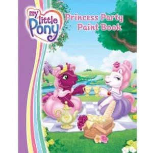 My Little Pony: Princess Party Paint Book by Unknown