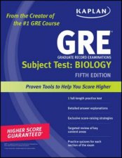 Kaplan GRE Exam Subject Test Biology