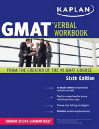 Kaplan Gmat Verbal Workbook by Kaplan