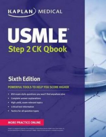 USMLE Step 2 Ck Qbook by Kaplan