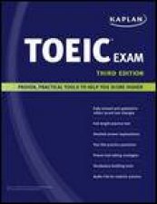 Kaplan TOEIC Exam 3rd Ed plus CDROM