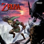 Legend of Zelda 2013 Wall Calendar