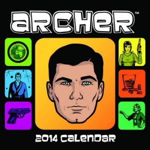 Archer 2014 Wall Calendar by Adam Reid