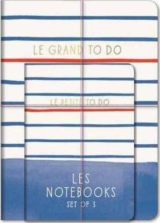 Paris Street Style: Les Notebooks (Set of 3) by Noterie Abrams