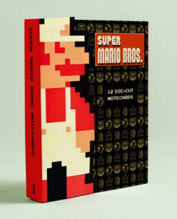 Super Mario Brothers Die-Cut Notecards by Nintendo