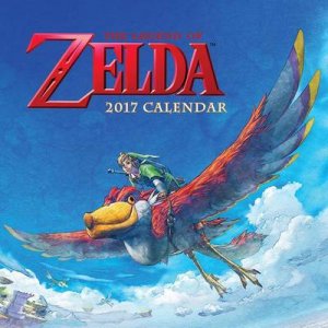 Legend of Zelda 2017 Wall Calendar by Nintendo