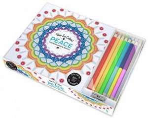 Vive Le Color: Peace (Colouring Book & Pencil Kits) by Various