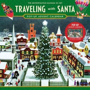 Traveling with Santa Pop-up Advent Calendar by Various