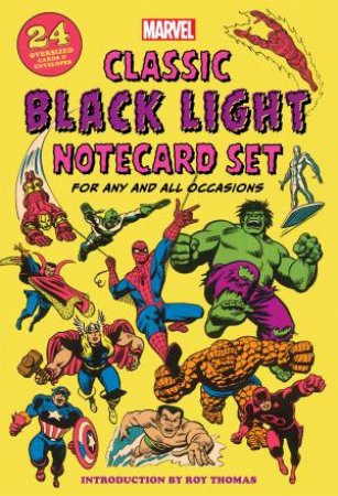 Marvel Classic Black Light Notecard Set by  & Roy Thomas