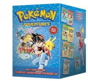 Pokemon Adventures: Box Set 01-07 Red & Blue by Hidenori Kusaka