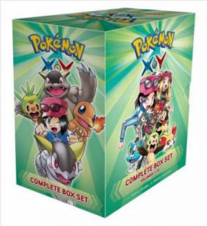 Pokmon XY Complete Box Set 01-12 by Hidenori Kusaka