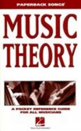 Paperback Songs: Music Theory by Sales Music