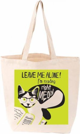 I'm Reading Right Meow Tote by Love Lit