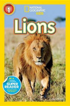 National Geographic Readers Lions Level 1 by Laura Marsh