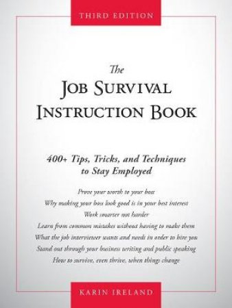 The Job Survival Instruction Book by Karin Ireland