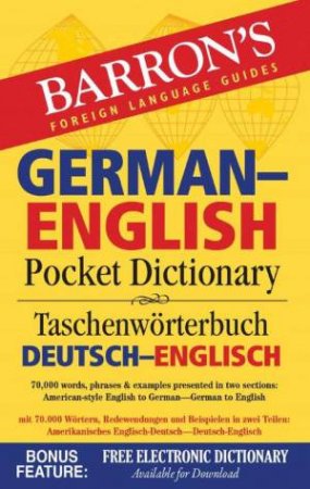 Barron's German-English Pocket Dictionary by Various