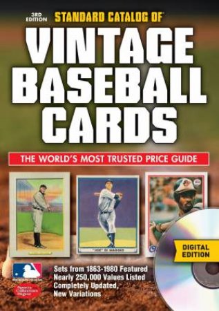 Standard Catalog of Vintage Baseball Cards CD by SPORTS COLLECTORS DIGEST EDITORS