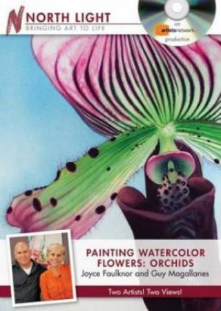 Painting Watercolor Flowers - Orchids by JOYCE FAULKNOR