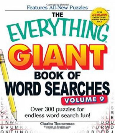 The Everything Giant Book of Word Searches by Charles Timmerman