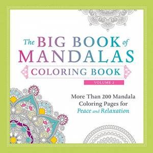 Download The Big Book Of Mandalas Adult Coloring Book By Adams Media 9781440586255