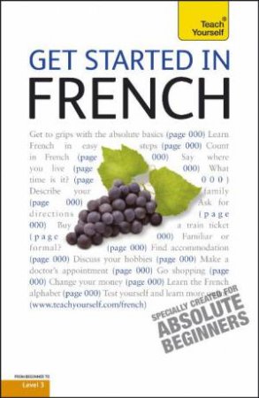 Get Started In French: Teach Yourself by Catrine Carpenter