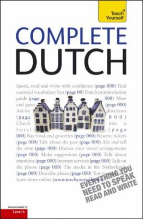 Complete Dutch Book/CD Pack: Teach Yourself by Gerdi Quist & Dennis Strik