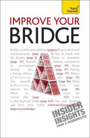 Teach Yourself: Improve Your Bridge by David Bird